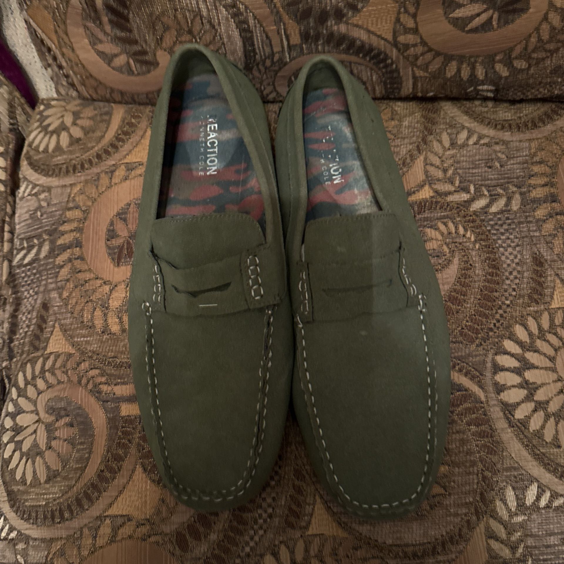 Men’s Green Loafers