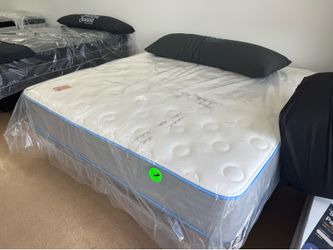 King size 14” cool gel hybrid medium plush mattress
