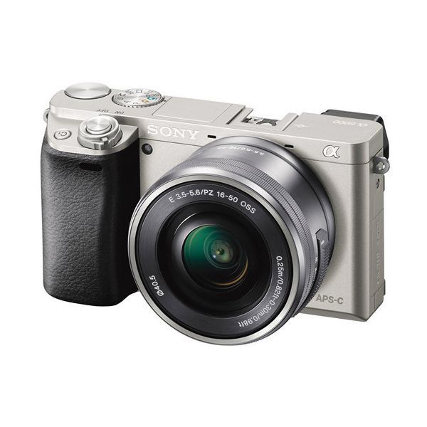 Sony Alpha a6000 Mirrorless Digital Camera 24.3 MP SLR Camera, Silver color