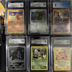 Pokemon Cards Slabs Graded For Trade Offer