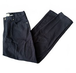 Eddie Bauer Women's Black Denim Jeans Size 16 Streetwear Casual Minimalist City