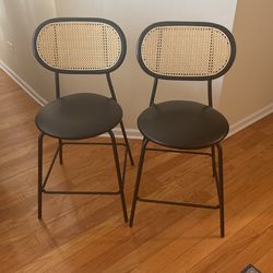 two barstools