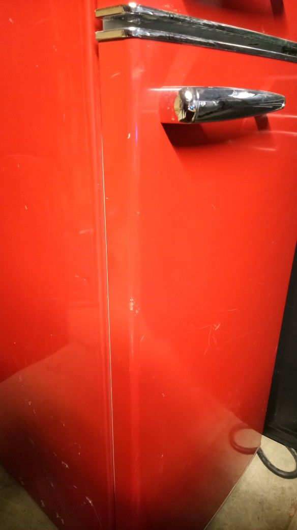 Galanz Red Fridge