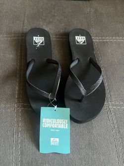 Blk Glitter Reef Size 9 