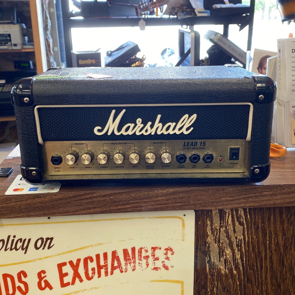 Marshall LEAD 15 G15MS Watt Guitar Amp Amplifier MINI MICRO Zakk