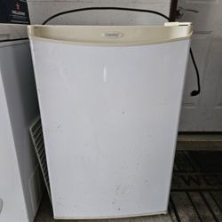 White DANBY Mini Fridge