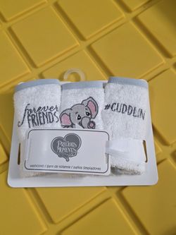 Precious Moments Washcloths 
Set of 3
