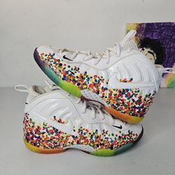 Size 3y - Kids Fruity Pebble Nike Foamposites - $40