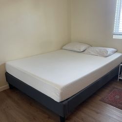 Queen Size Bed ( Bed Frame + Mattress)