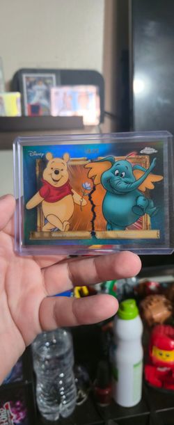 Topps Chrome Winnie the pooh and heffalump out of 25