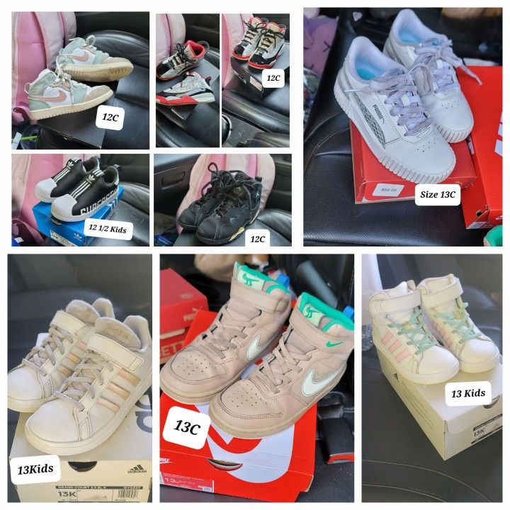 Girls Shoes 12pairs