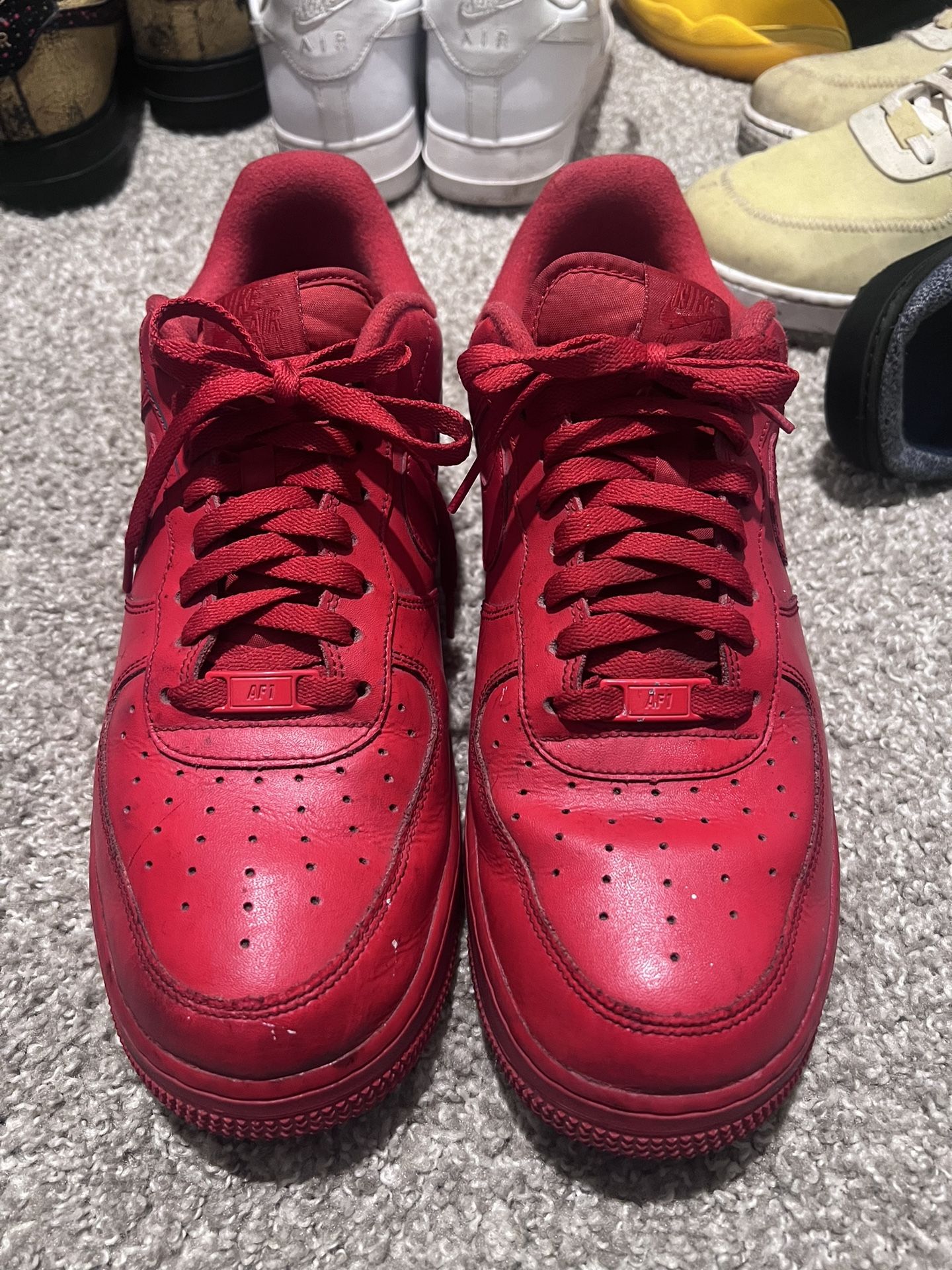 Red Air Ones