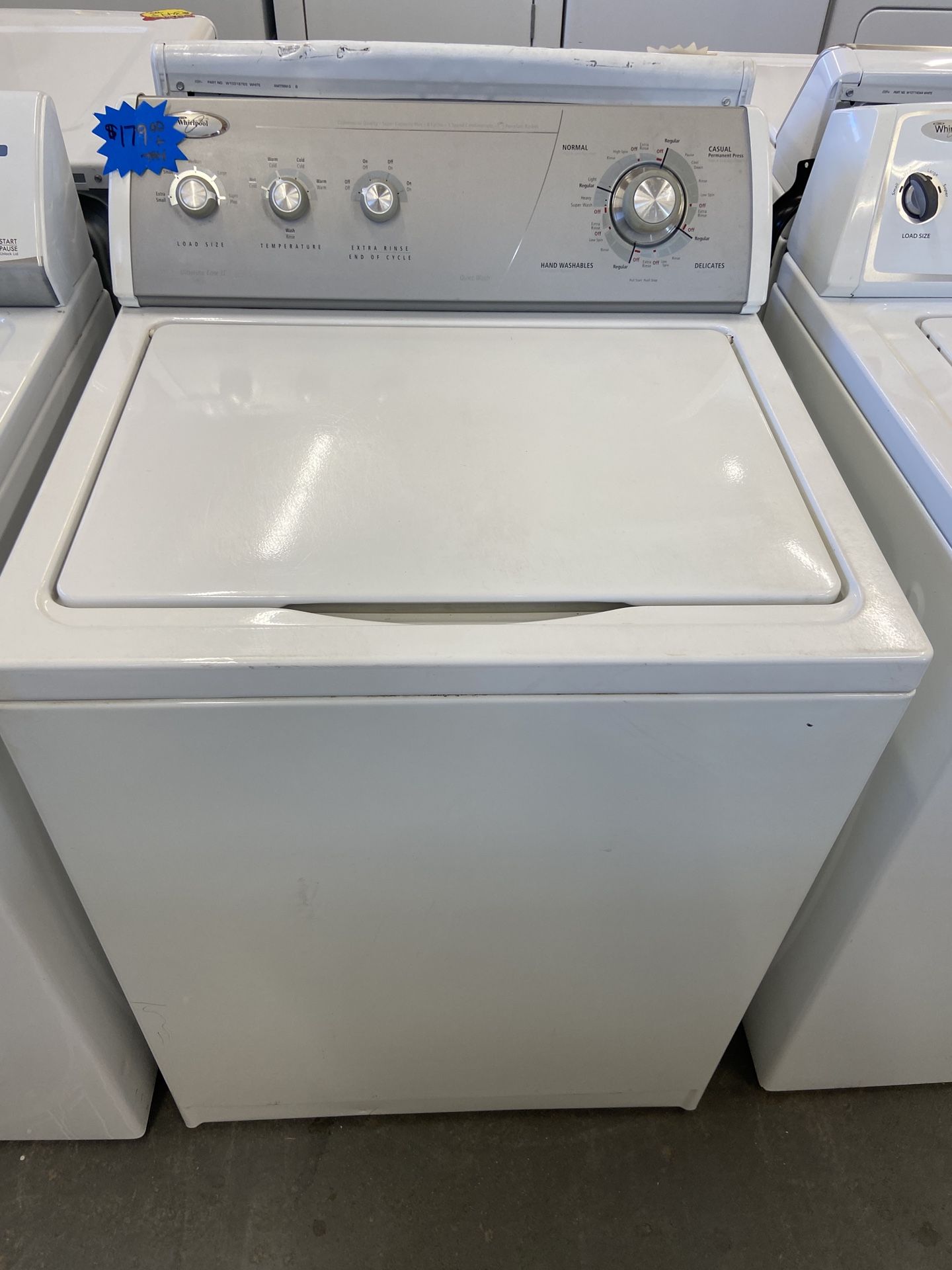 WHIRLPOOL WASHER