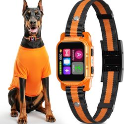 Rechargeable Smart Bark Collar - for Large Medium Small Dogs, Dog Bark Collar, Anti Barking Device for Large Dogs, Dog Training Collars with A/B Sensi