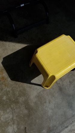 Rubbermaid foot/potty step