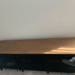 IKEA, Fjallbo, Brown/Black, 59 x 14 1/8 x 21 1/4”