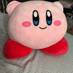  Kirby The Pink Puff Plush Backpack 