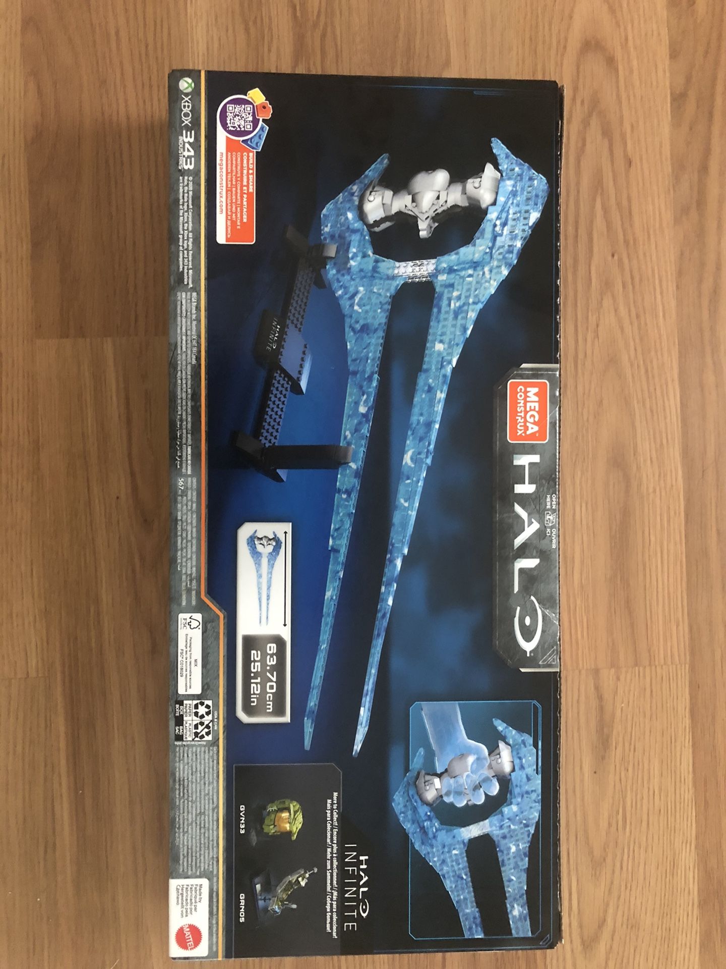 In Hand Mega Construx Halo Infinite Energy Sword NIB