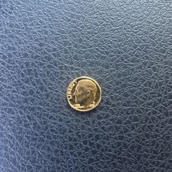 1976 Gold Dime Denver Mint 