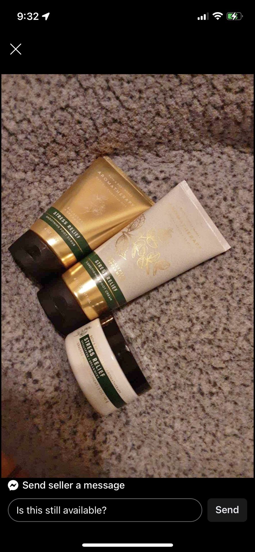 Foot Scrub , Foot Cream, And Cracked Heel Cream
