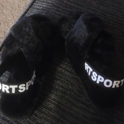 Fuzzy Shoe With Strap (NEW) 