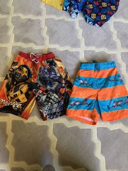 Transformer ones are sold only have the shark size 4T/5T and the Hawaiian size 5T/6T available