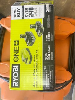 Ryobi Batter Set