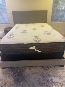 Queen Bed & Mattress