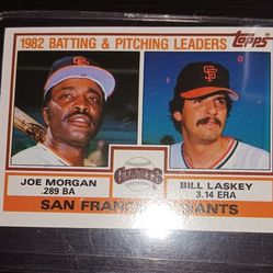 Joe Morgan Classic Basebal Card For Sale 
