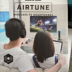 Sharper Image Airtune Wireless Headphones