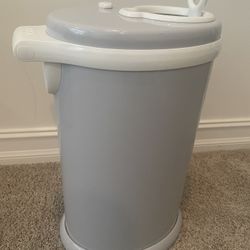 Ubbi Light Grey Diaper Pail 