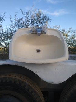 Small Lavatory For Mobile Home.