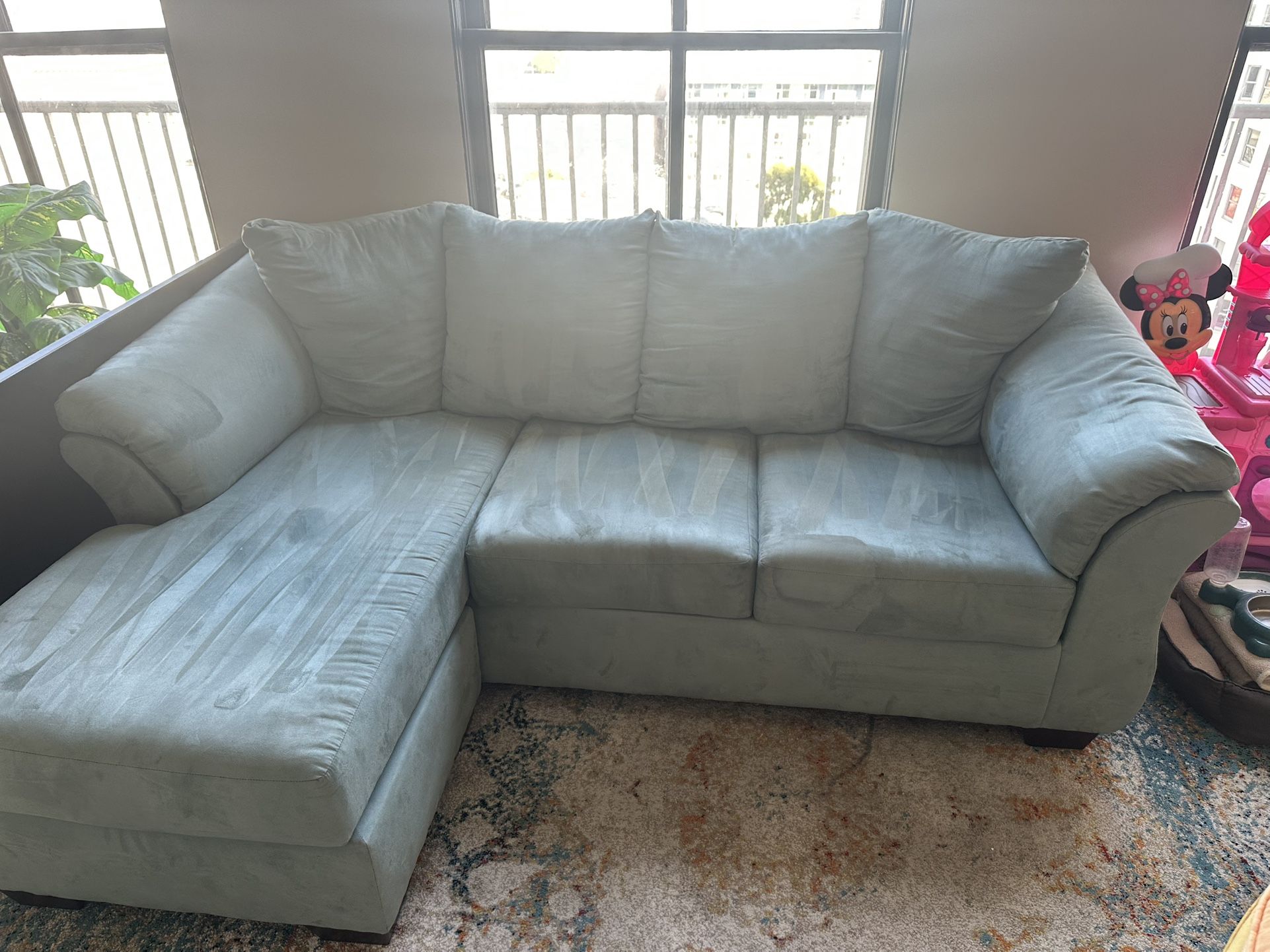 Teal Couch