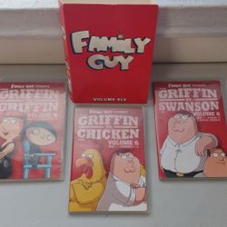 (DVD-3) COLLECTOR'S EDITION (2007/8) FAMILY GUY PRESENTS PETER GRIFFIN VS. SWANSON**VOLUME 6**OPEN BOX CONDITION**