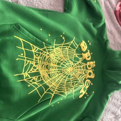 Green & Yellow Spider Hoodie