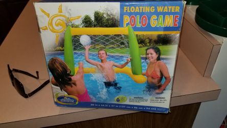 NEW IN BOX FLOATING WATER POLO GAME. PICK UP MIDDLEBORO ONLY
