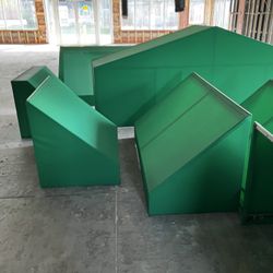 Green Aluminum Awnings 