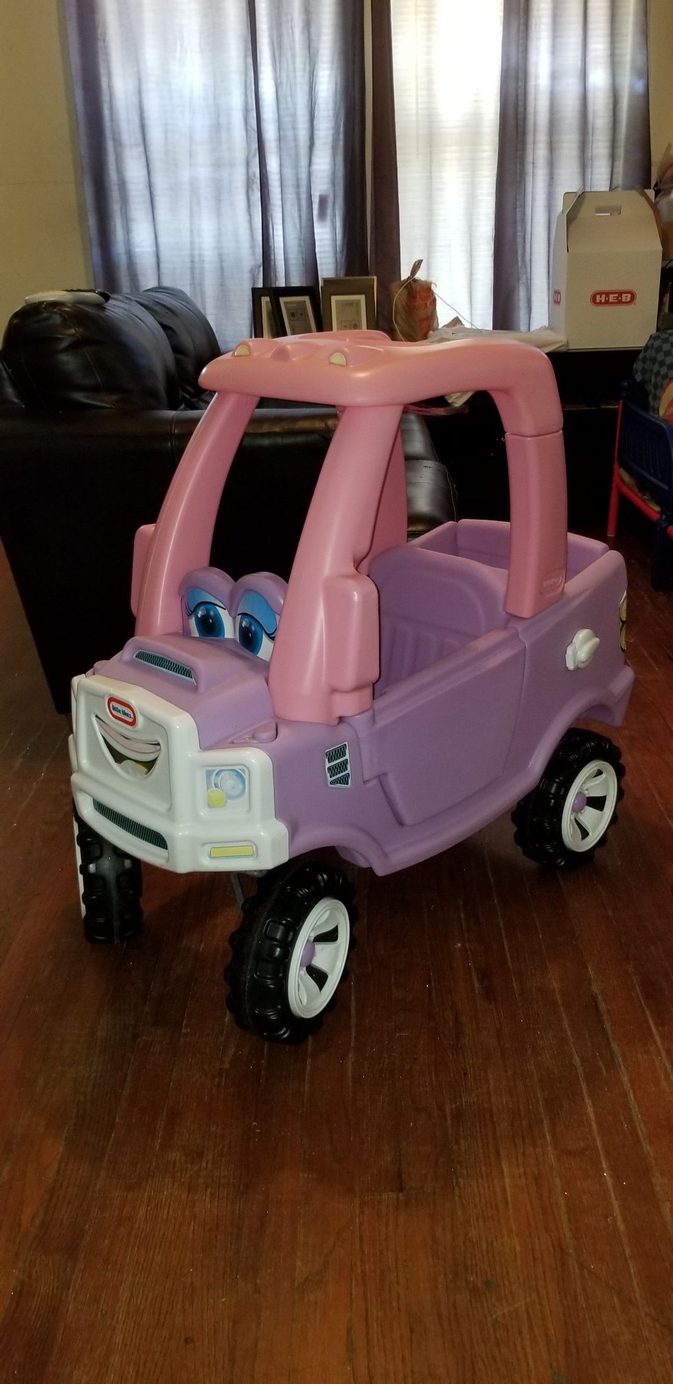 Little Tikes Princess Cozy Truck Ride On Pink And Purple