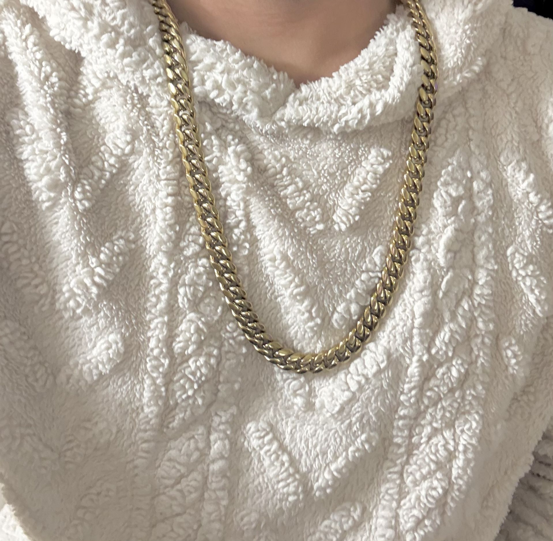 14k Gold Filled 30” 12mm Cuban Link W/ Lobster Clasp