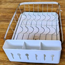 OPEN BOX STAINLESS STEEL DISH RACK