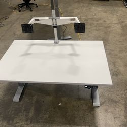 Knoll Dual Sapper Monitor Arms! We Also Have Standing Desks, Chairs, Monitors, And More!!!
