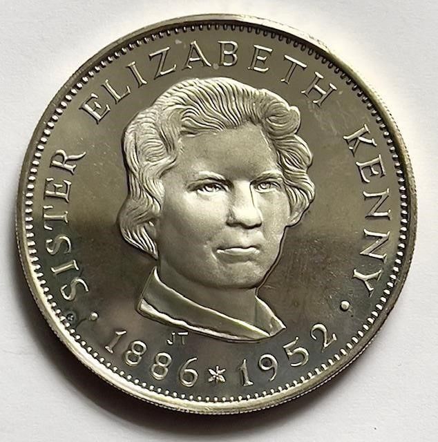 Sister Elizabeth Kenny 26.1g .925 Sterling Silver