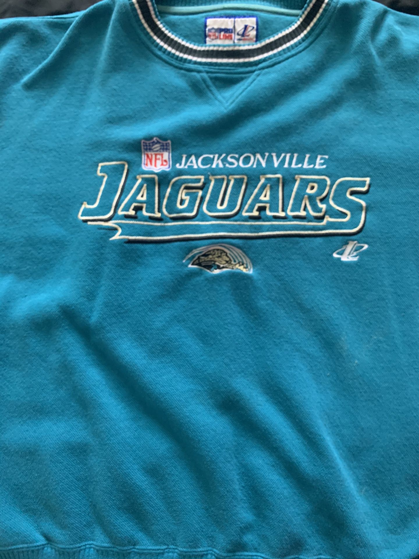 Vintage NFL Pro Line logo athletic Jacksonville Jaguars Crew Neck for ...