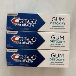 Crest Pro Health Gum Detoxify 4.8oz