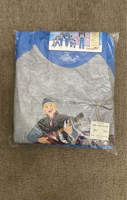 Disney Frozen Kristoff Men's Pajama Top With Bottom Size Large