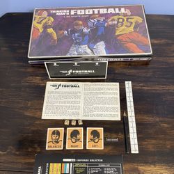 1969 Football A Thinking Man's Game Board Game
