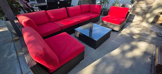 Outdoor Sectional Sofa Replacement Cushion Set 14 Pieces