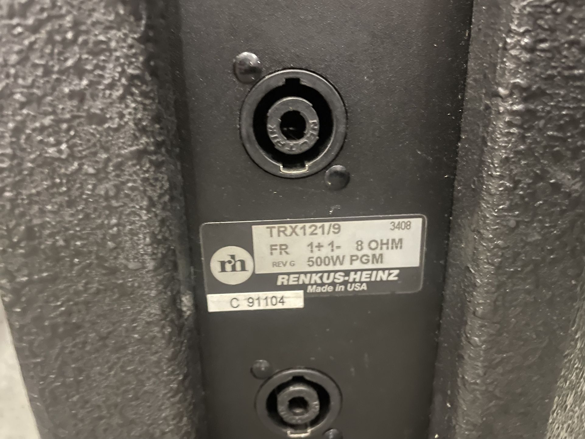 Renkus Heinz Speaker for Sale in Irvine, CA - OfferUp