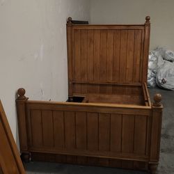 Full Size Bed With Twin Bed Under