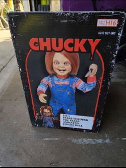 3.5 FT Animated Chucky Doll Halloween Decoration